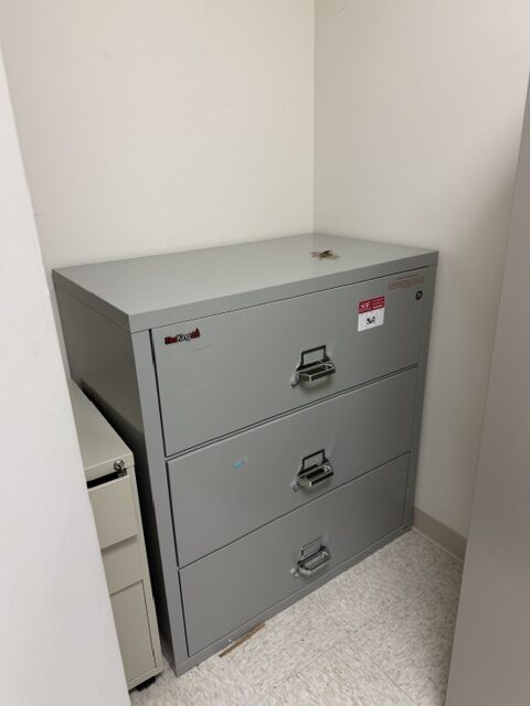 FireKing 3-Drawer Fireproof Vertical File Cabinet
