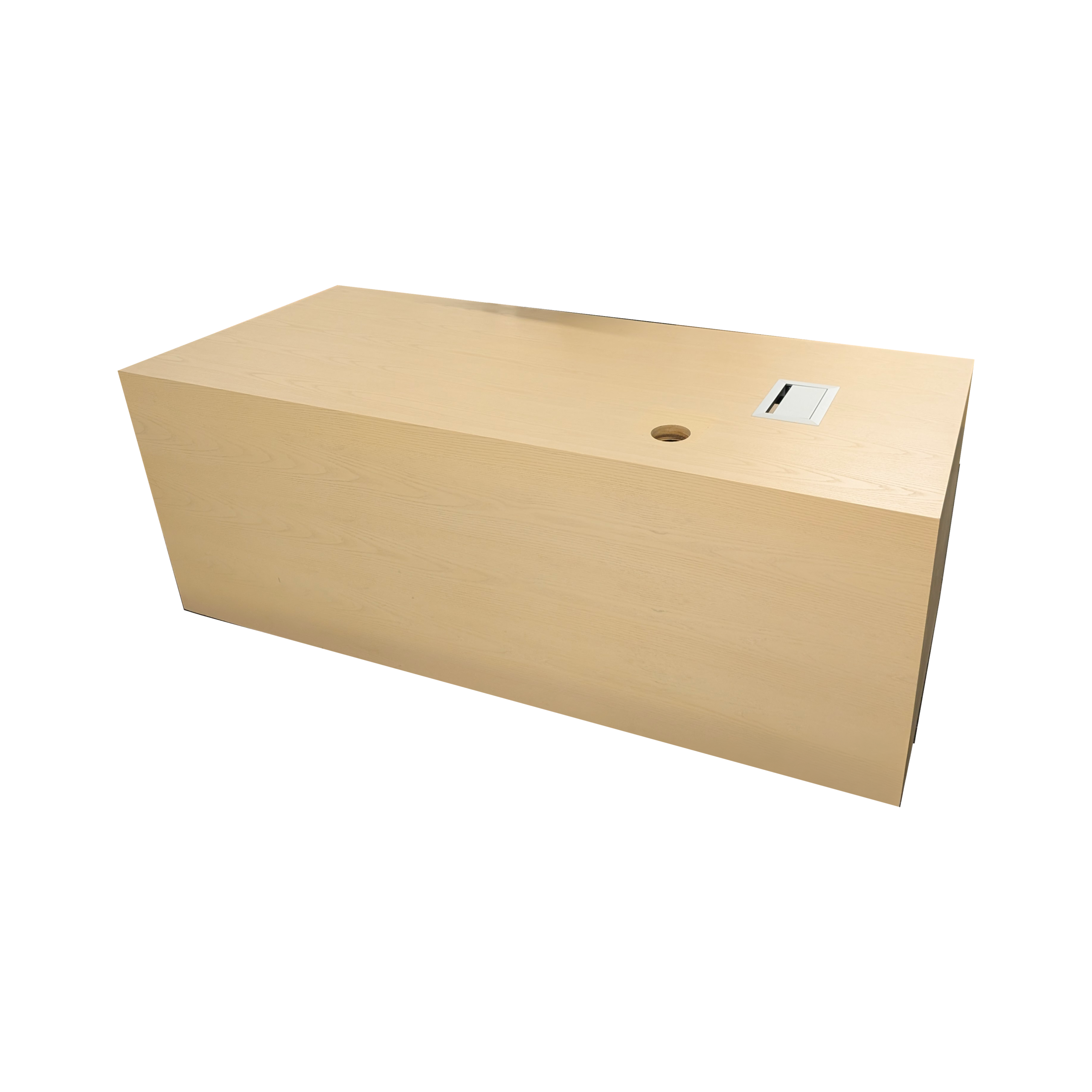 Innovant Sit-Stand Desk with Storage Cabinet