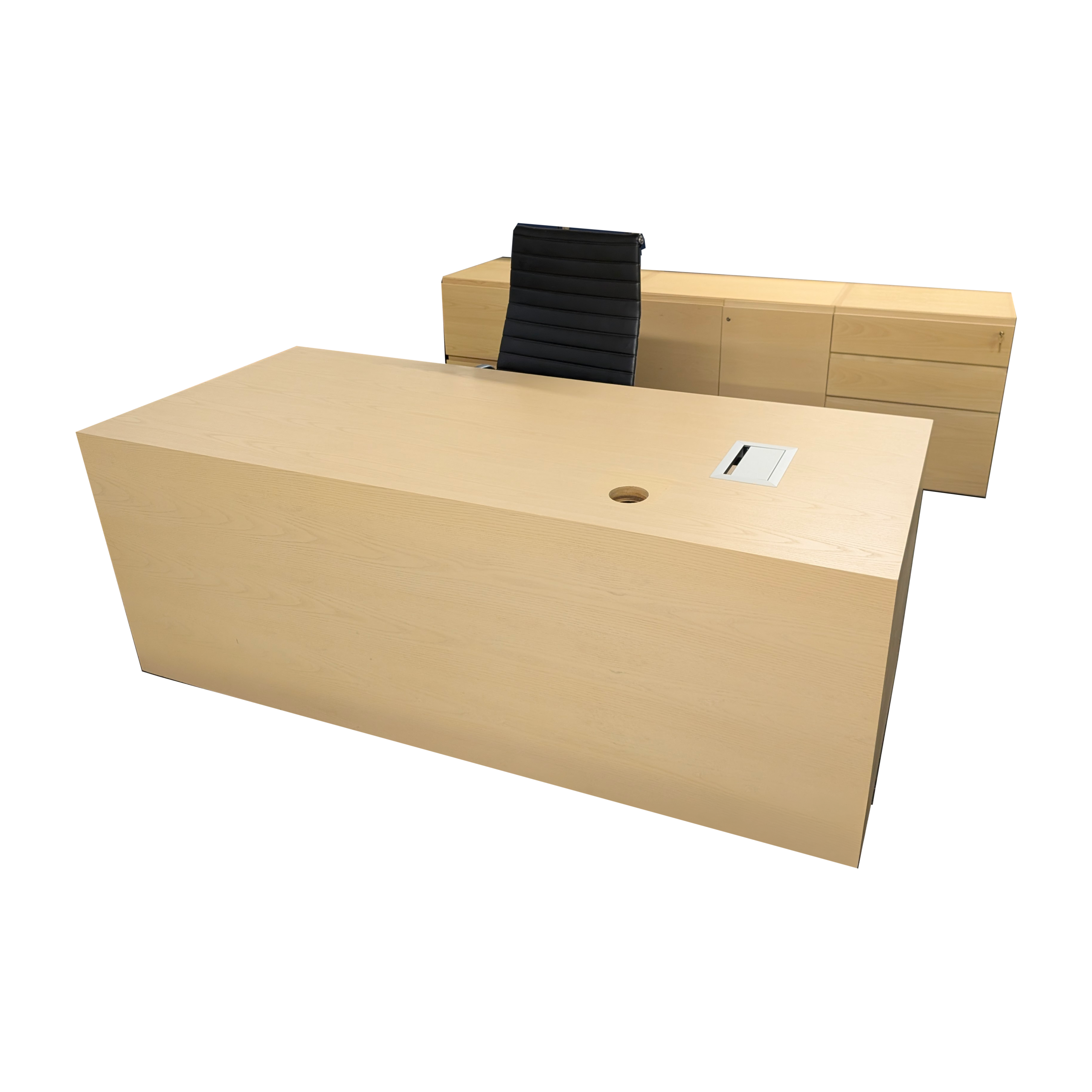 Innovant Sit-Stand Desk with Storage