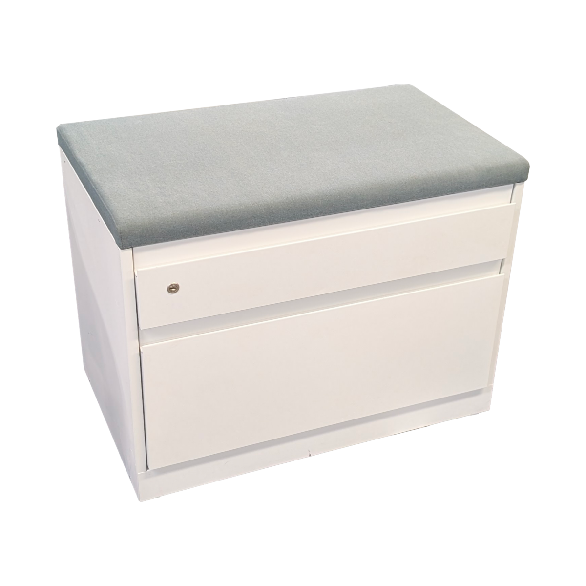 30&Prime; Teal Steelcase B/F Lateral Files photo