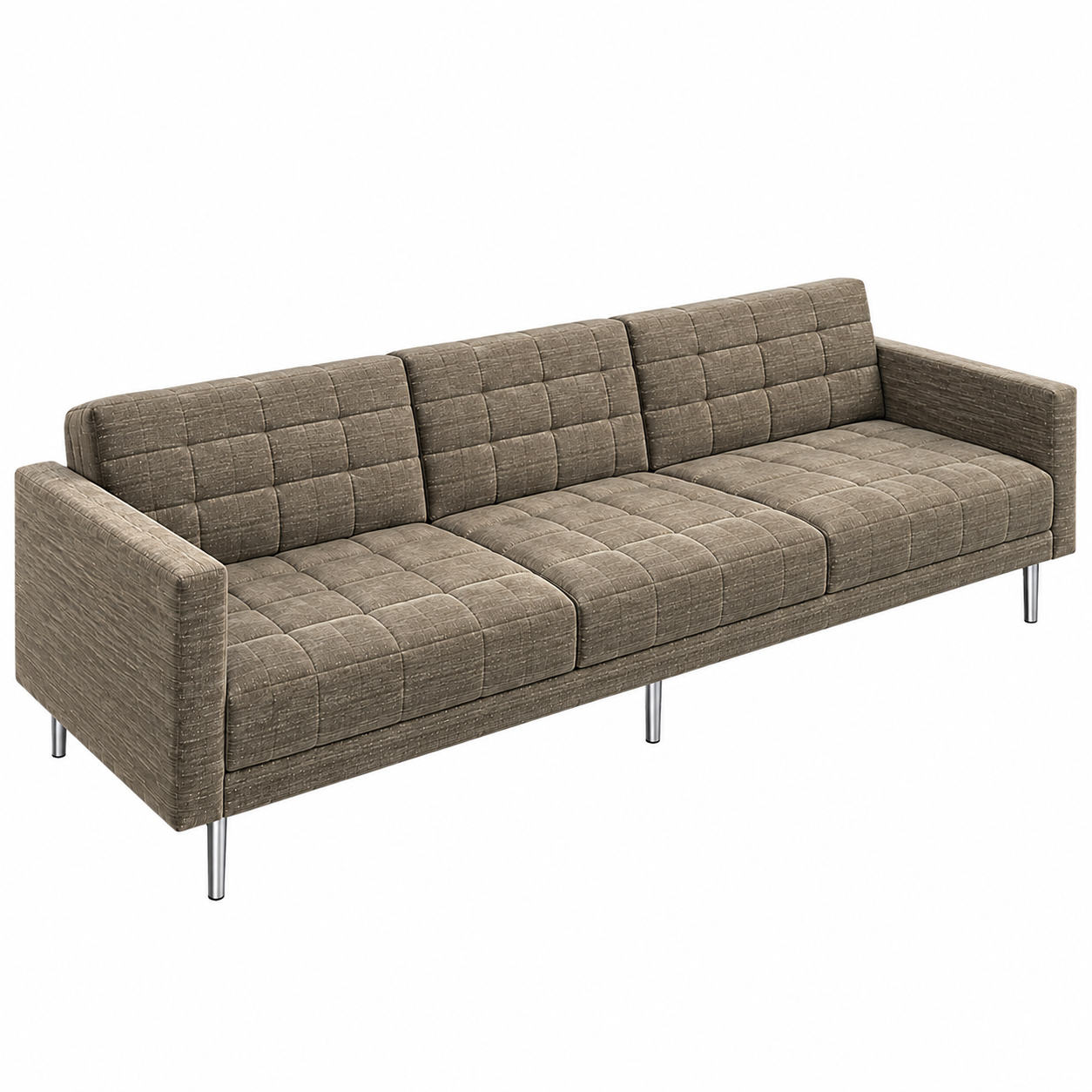 Geiger Tuxedo Sofa in Olive